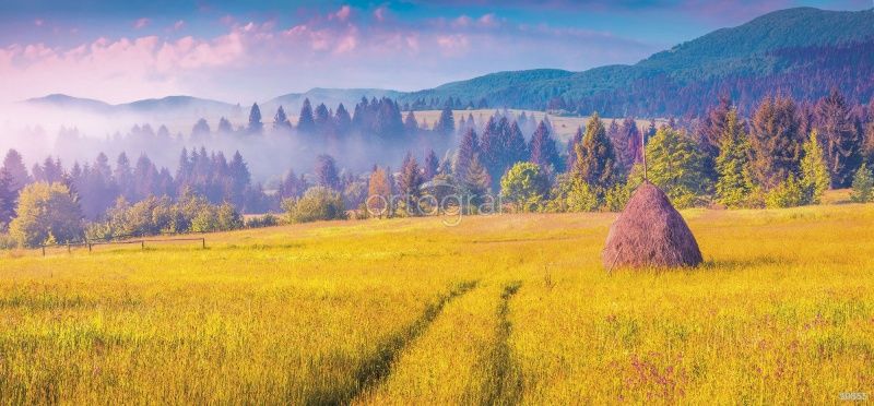 Фреска Утро в полях Art.30855