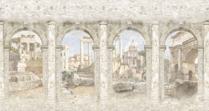 Фреска Арки и античные развалины