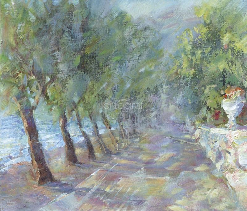 Фреска Хорватия Тучепи Art.8028