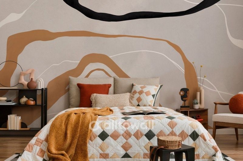 Фреска LINES Сolorful