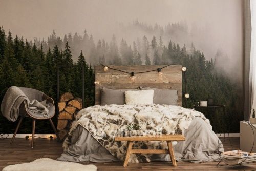 Фреска Хвойные вершины