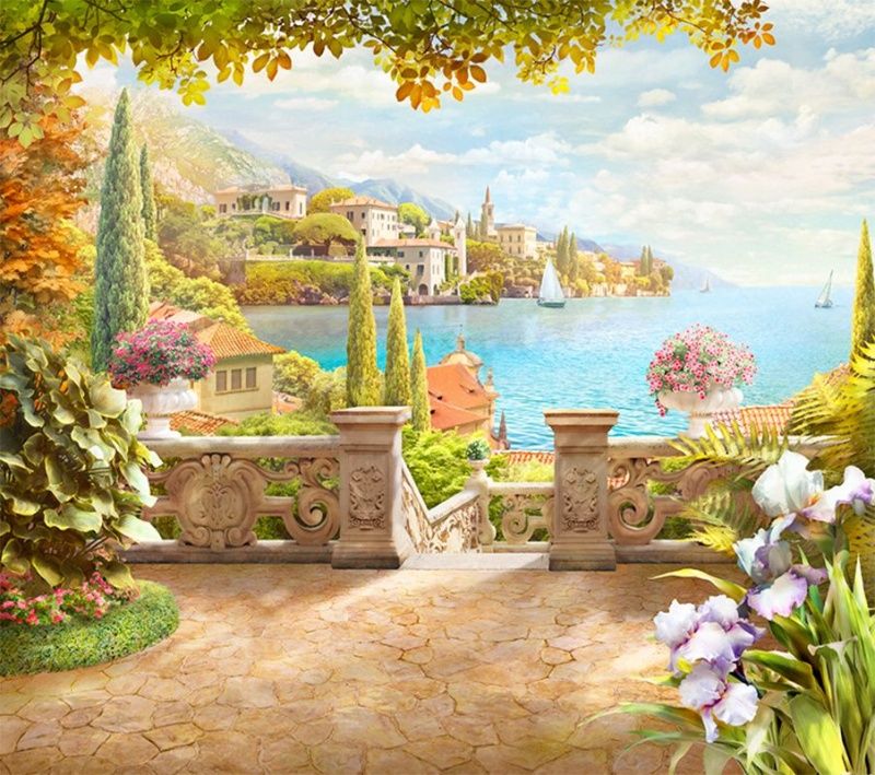 Фреска Современный Графический Дизайн 44313