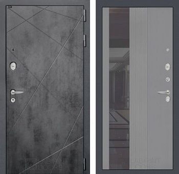 Входная дверь LOFT с Зеркалом 32 тонированным