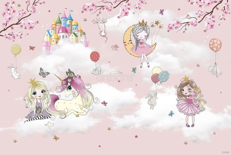 Фреска Маленькие принцессы Art.33898