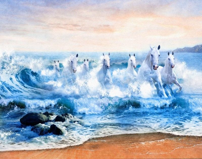 Фреска Современный Графический Дизайн 50056