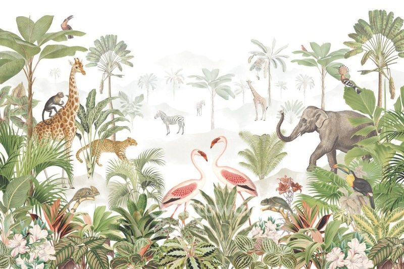 Фреска Сердце саванны