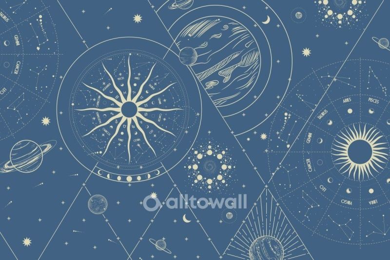 Фреска Звёздное сияние-1