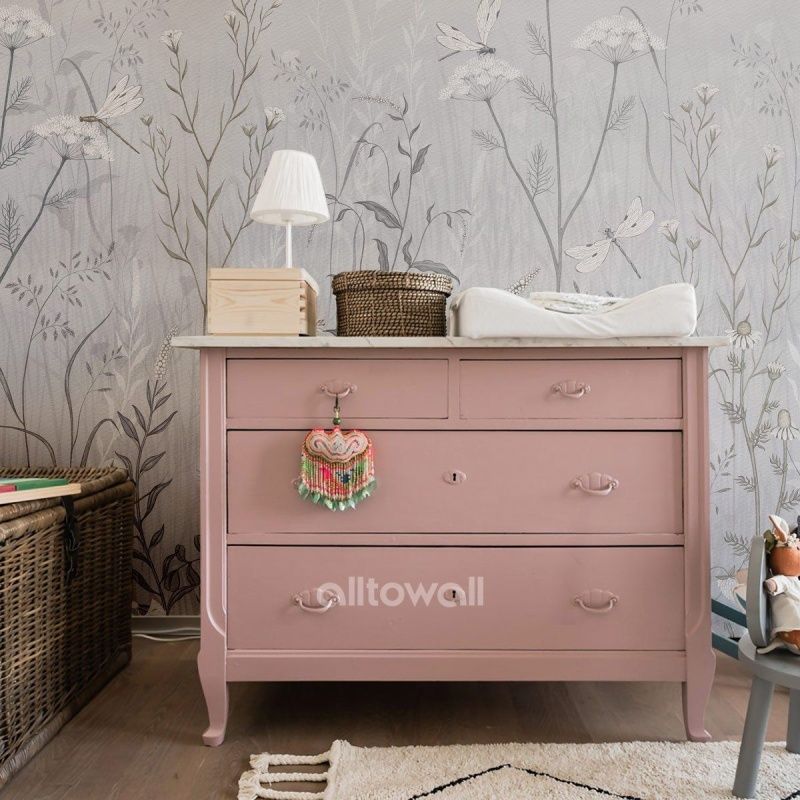 Фреска Полевые цветы-2