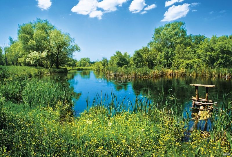 Фреска Солнечное озеро Art.30685