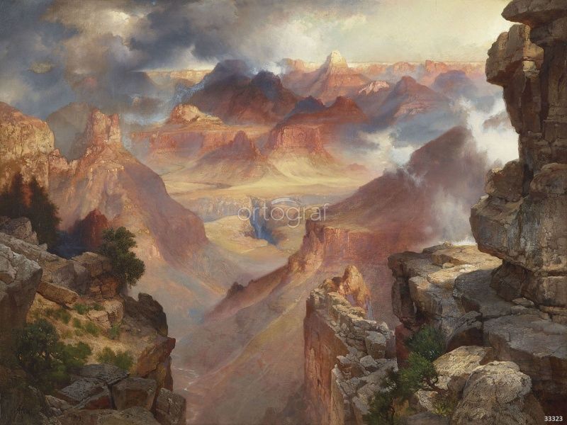 Фреска Томас Моран "Grand Canyon" Art.33323