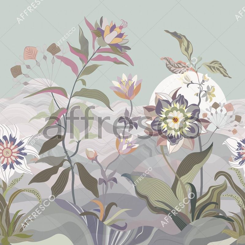 Фреска Ботанический сад, арт. ID139495