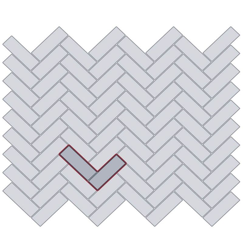 Тротуарная плитка STEINGOT Паркет Talana Верхний прокрас 60 мм