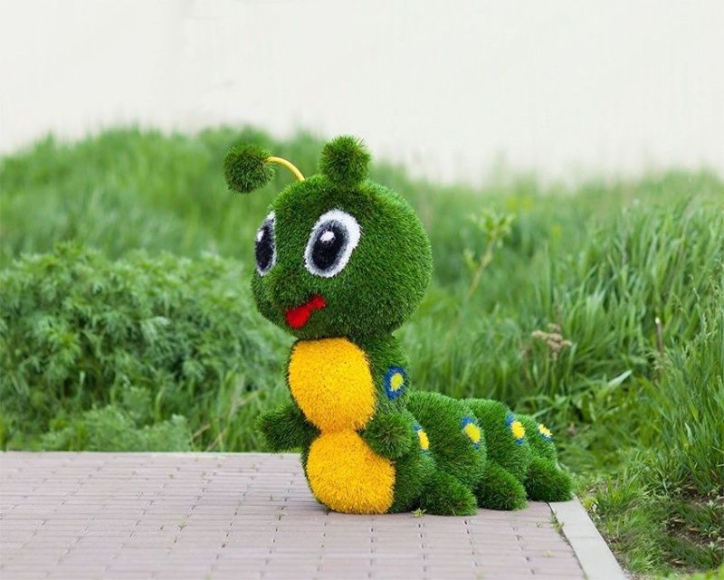 Топиар фигура Гусеничка 85*45*82