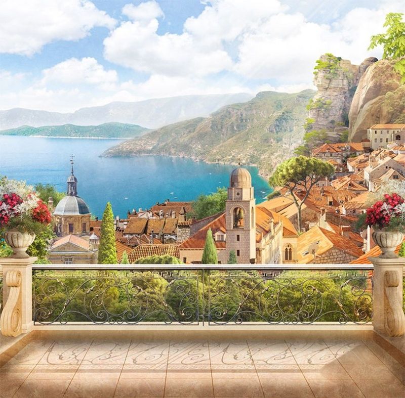 Фреска Современный Графический Дизайн 44311