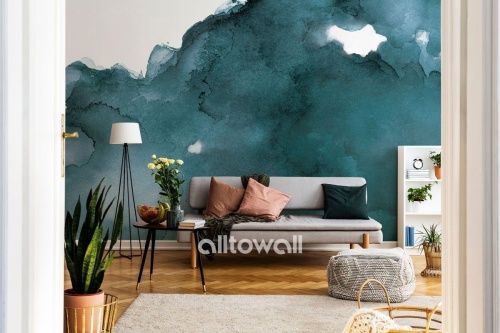 Фреска Акварельная абстракция-6