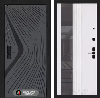 Входная дверь Леолаб с Зеркалом 32 тонированным