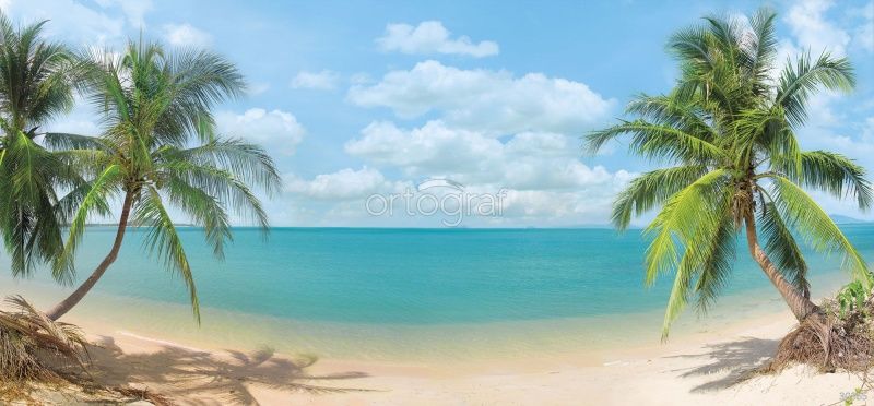 Фреска Уютный пляж Art.30355