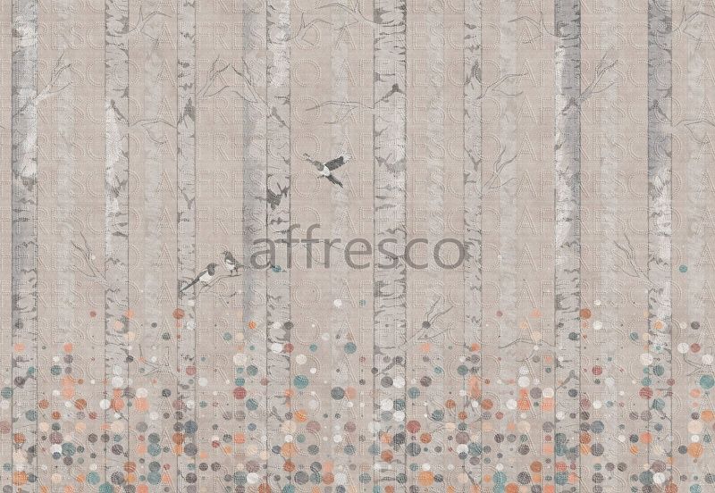 Фреска Березовый лес, арт. ID136632