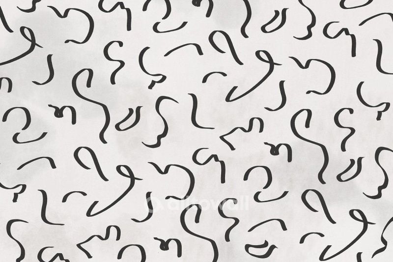 Фреска LINES Letter