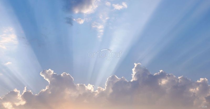 Фреска Солнце за облаками Art.5535