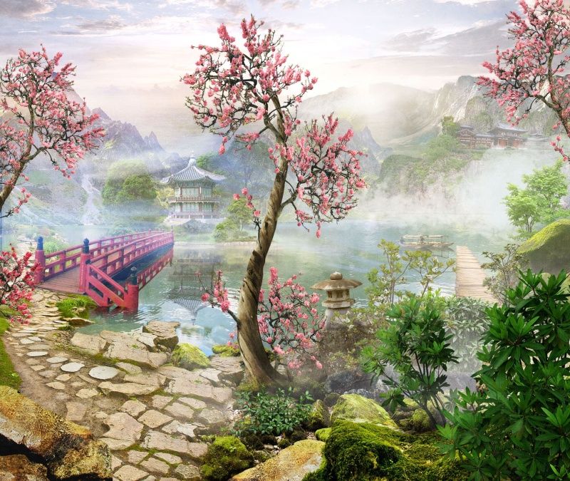 Фреска Современный Графический Дизайн 9122