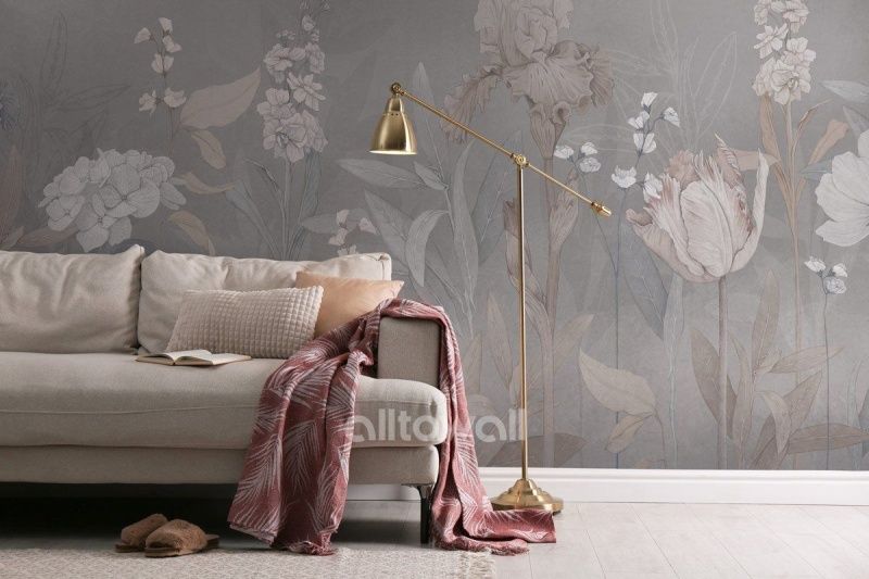 Фреска Цветочный этюд