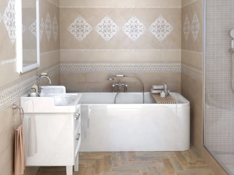 Бордюр Багет Kerama Marazzi Пикарди 3х15