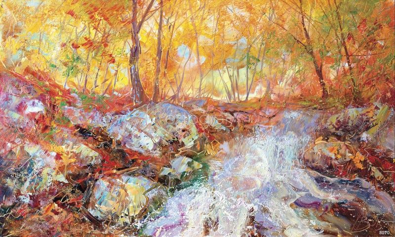 Фреска Ручей Art.8070