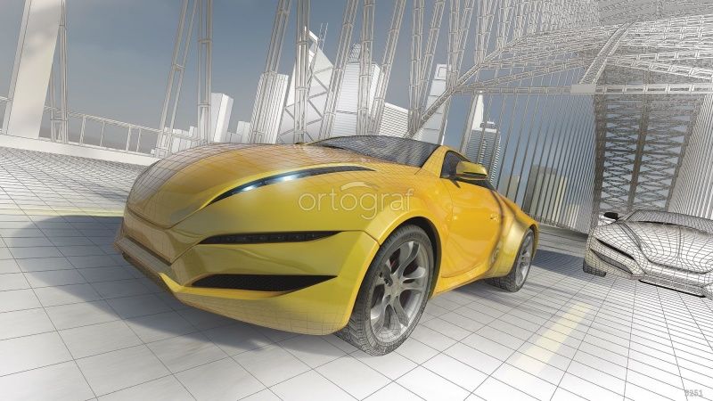 Фреска Уличные гонки Art.5251