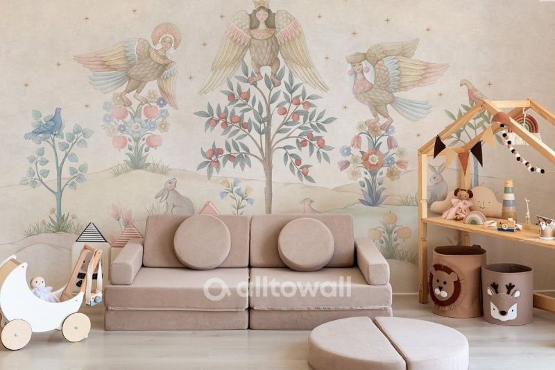 Фреска Сирин