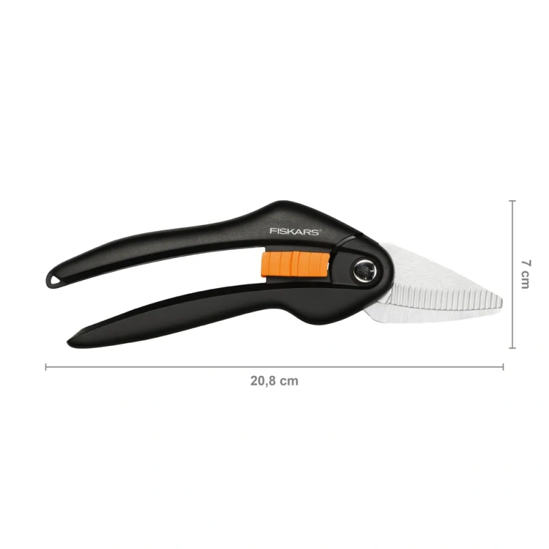 Ножницы универсальные для металла садовые SP28 FISKARS Single Step (1000571)