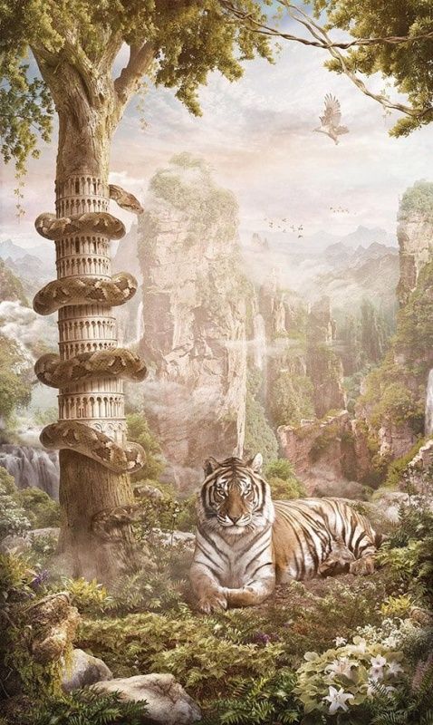 Фреска Современный Графический Дизайн 44259