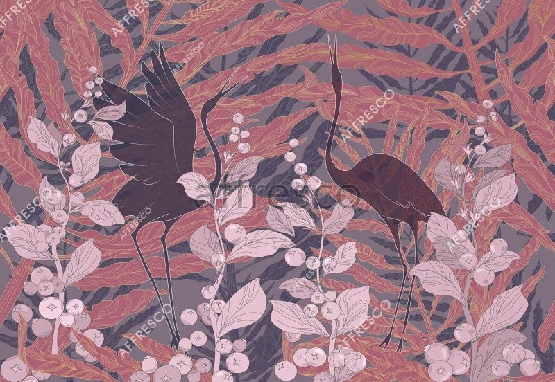 Фреска Журавлиная песня, арт. ID139310