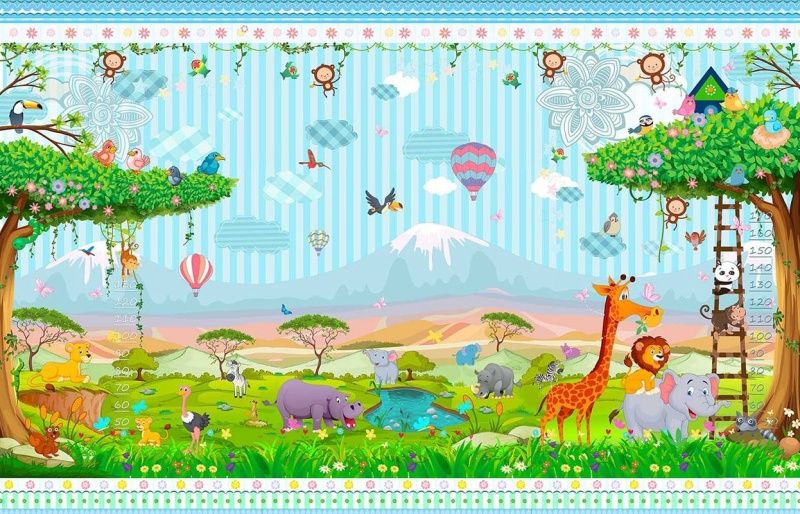 Фреска Детские B055