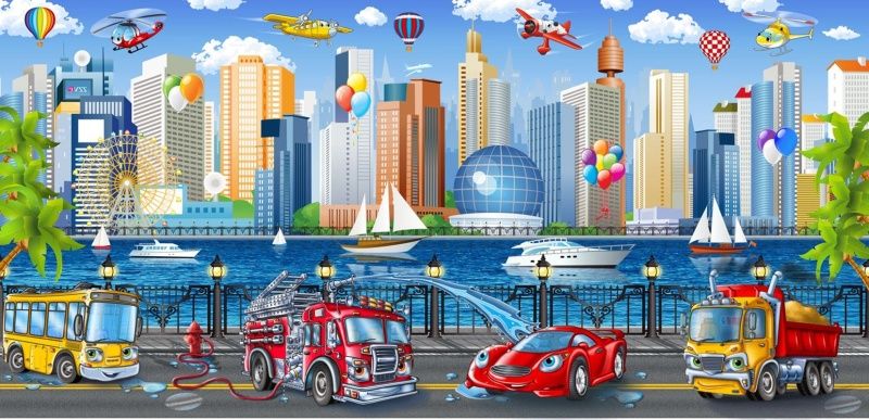 Фреска Детские B039