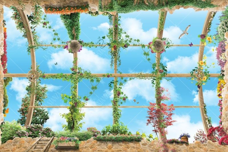 Фреска Орнаменты и потолки Фрески на потолок арт. 590115