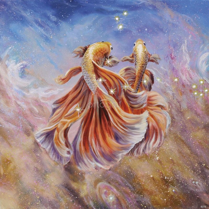 Фреска Ты рыба моей мечты Art.8273