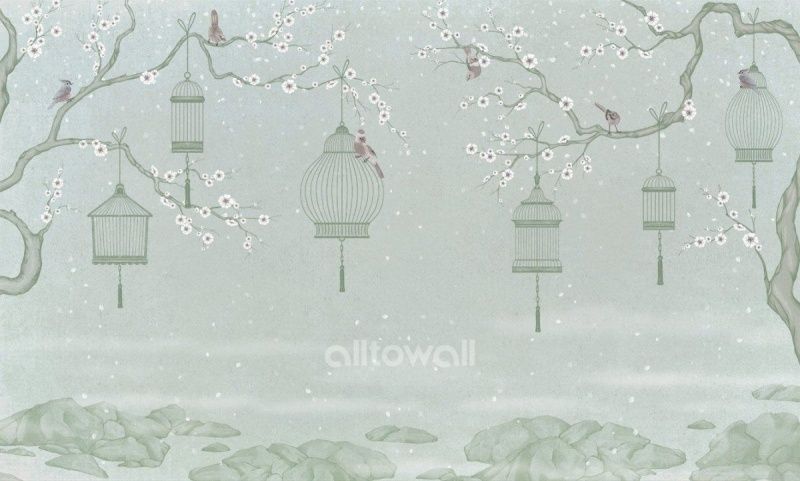 Фреска Сад в Японии-2