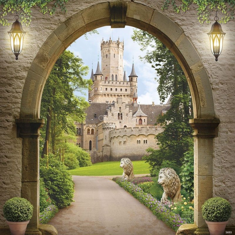 Фреска Старый замок Art.5693