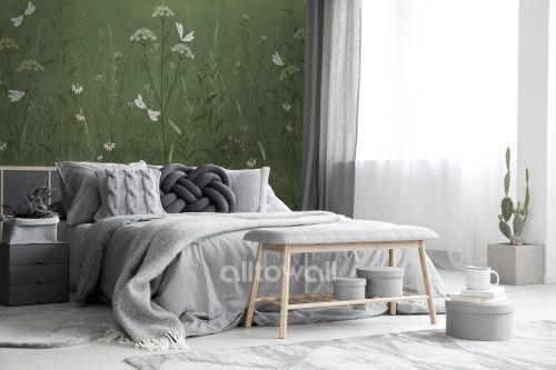 Фреска Полевые цветы-3