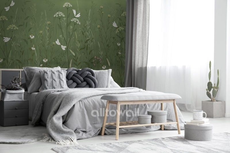 Фреска Полевые цветы-3