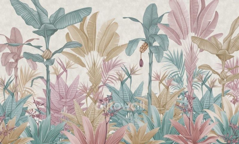 Фреска Экзотический рай