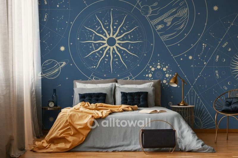 Фреска Звёздное сияние-1