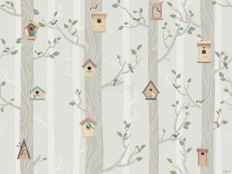 Фреска Скворечники Art.34404