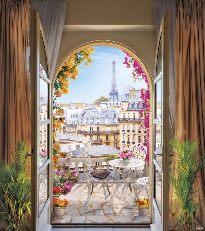 Фреска Париж Art.20997