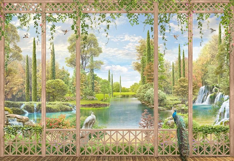 Фреска Современный Графический Дизайн 44422