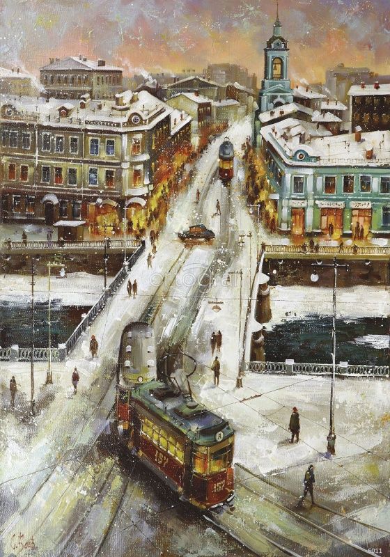 Фреска Москва  Art.6011