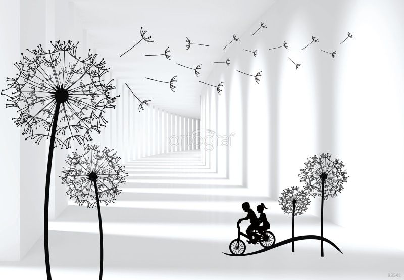 Фреска Одуванчики Art.33541