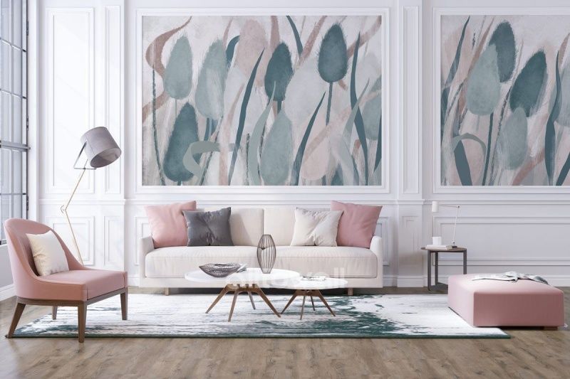 Фреска Бархатный луг-3