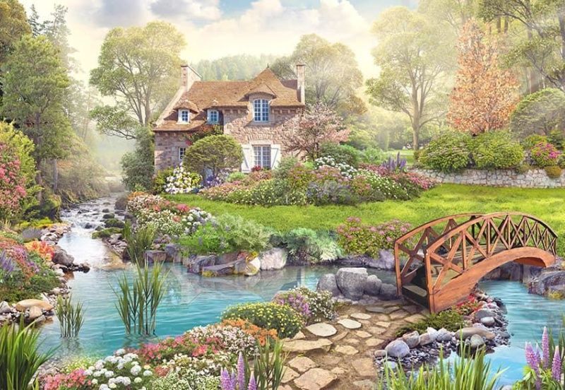 Фреска Пейзажи Сады и парки арт. a_914